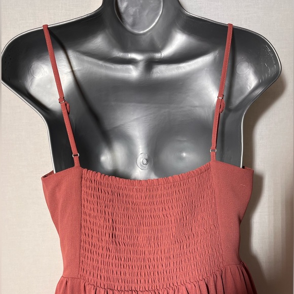 NEW Madewell Ruched Keyhole Tiered Midi Dress!!! - Picture 7 of 9